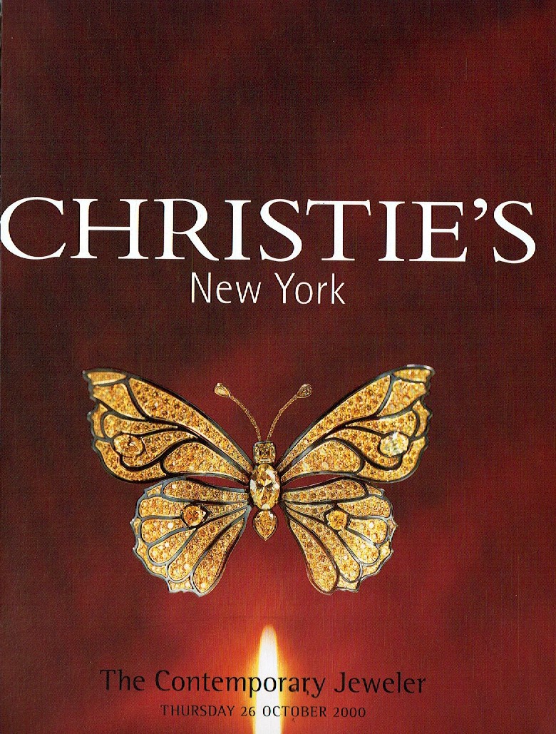 Christies October 2000 The Contemporary Jeweler (Digital Only)