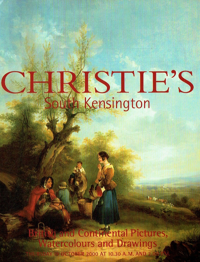 Christies October 2000 British and Continental Watercolours and (Digital Only)