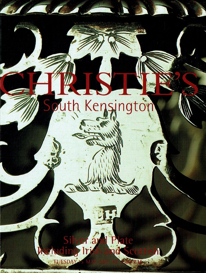 Christies May 2001 Silver and Plate including Irish & Scottish (Digital Only)