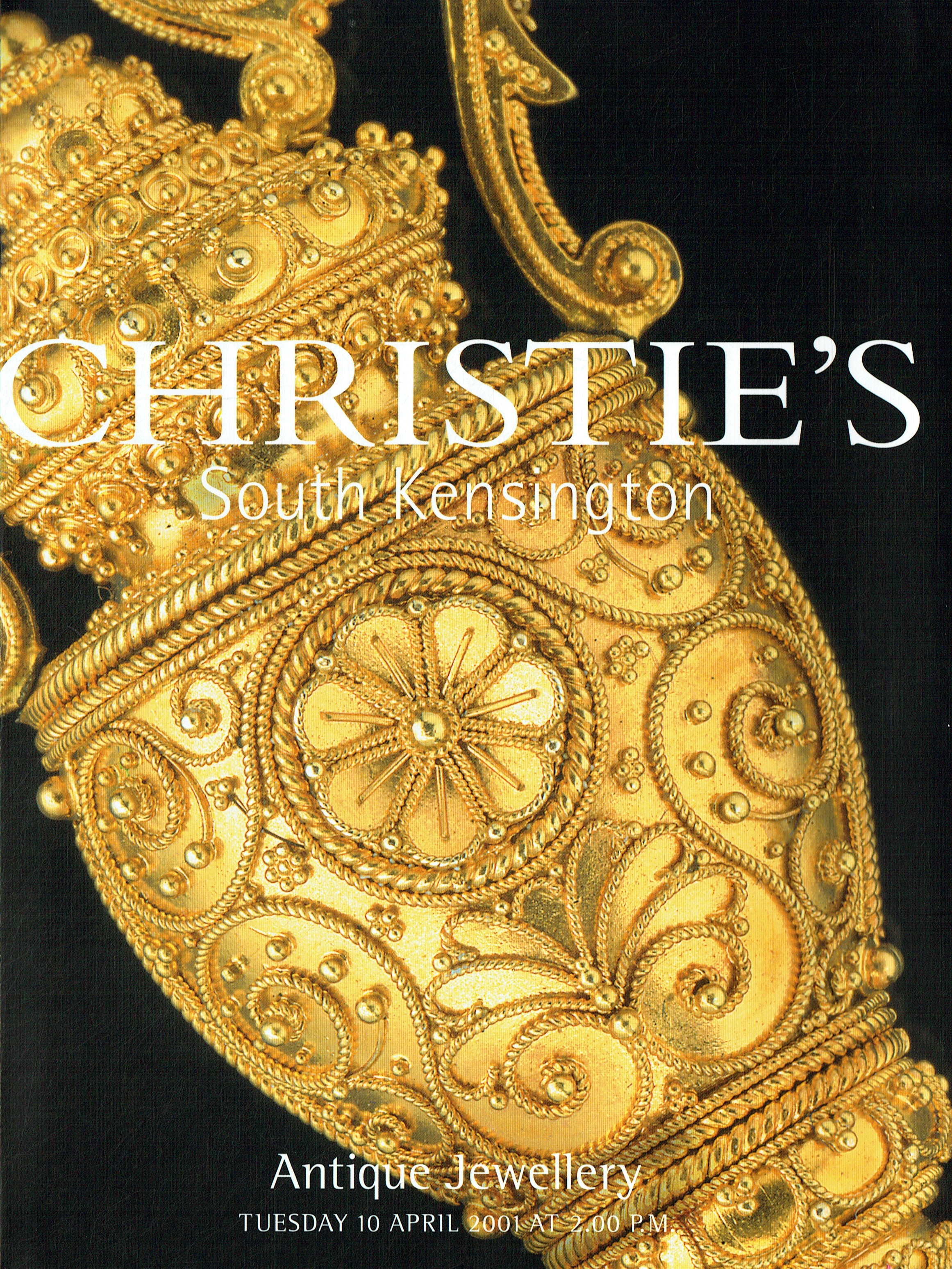 Christies April 2001 Antique Jewellery (Digitial Only)