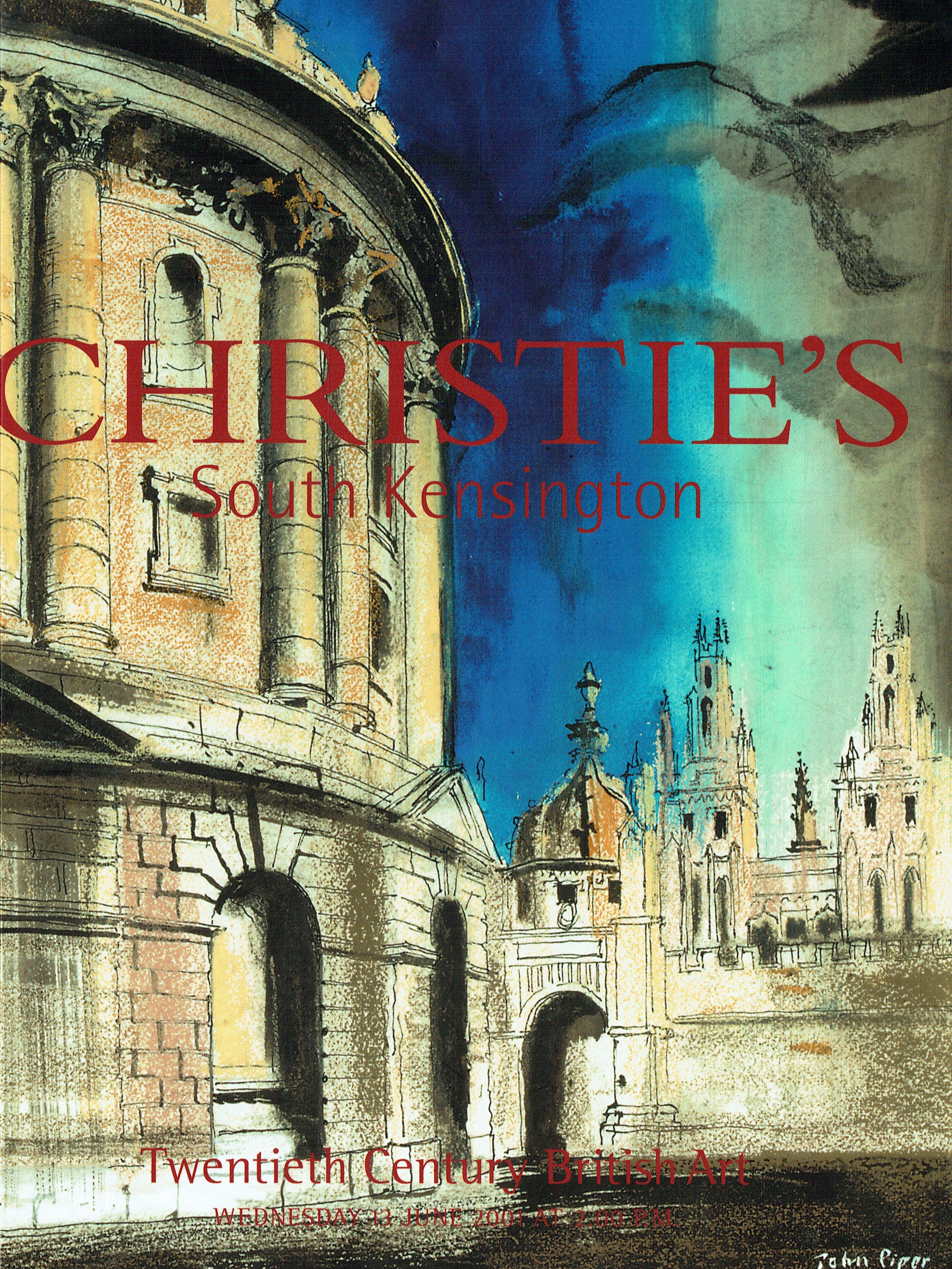 Christies June 2001 20th Century British Art (Digital Only)