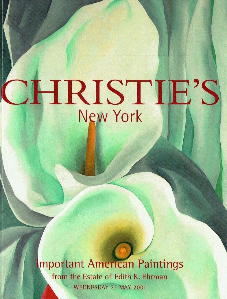 Christies May 2001 Important American Paintings from the Estate (Digitial Only)