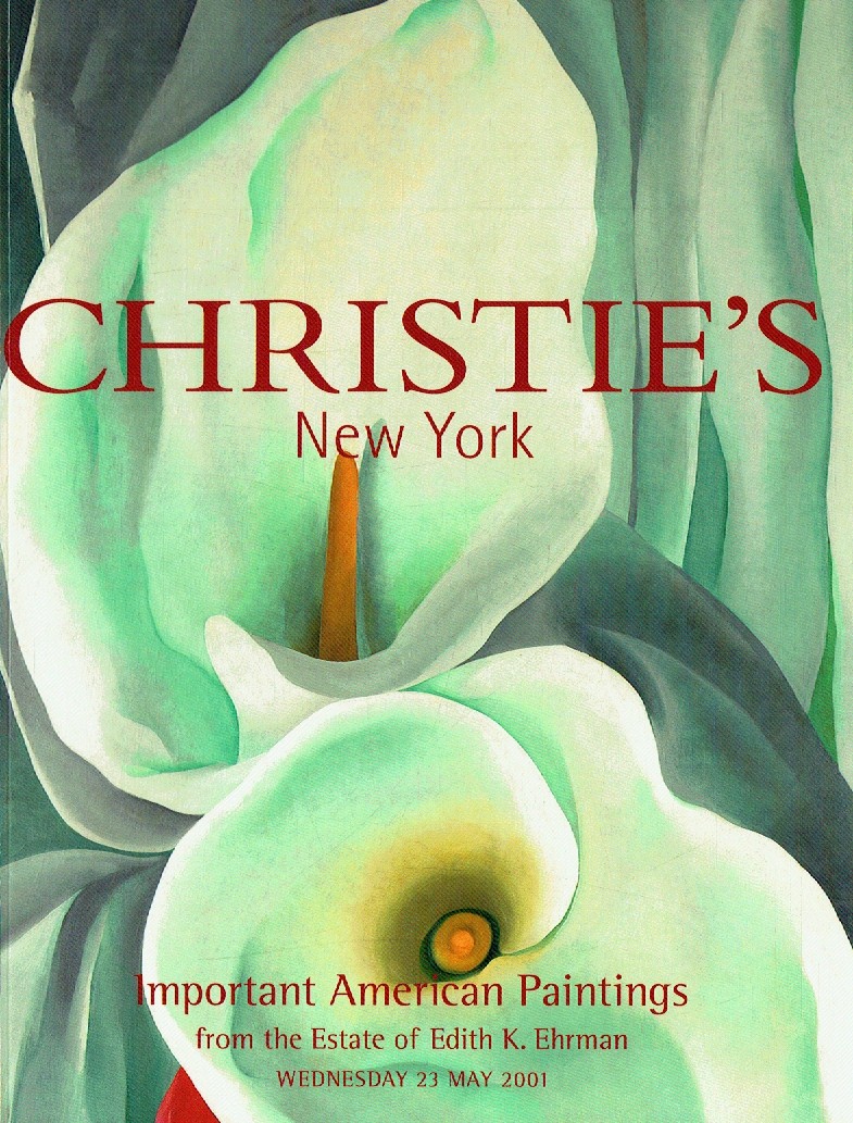 Christies May 2001 Important American Paintings from the Estate (Digital Only)