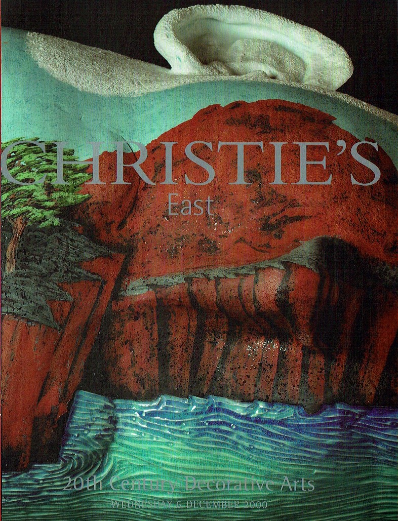 Christies December 2000 20th Century Decorative Arts (Digital Only)
