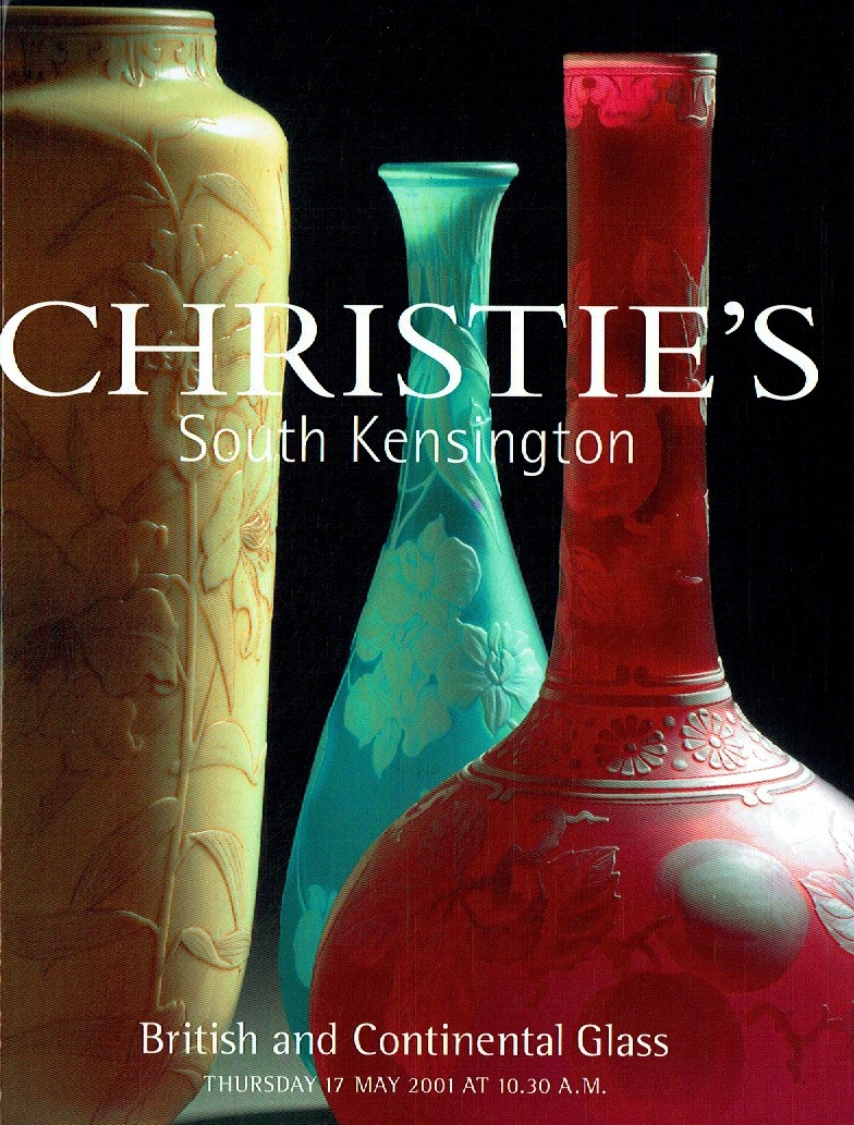Christies May 2001 British and Continental Glass (Digitial Only)