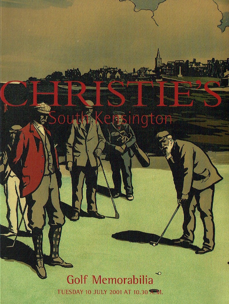 Christies July 2001 Golf Memorabilia (Digital Only)