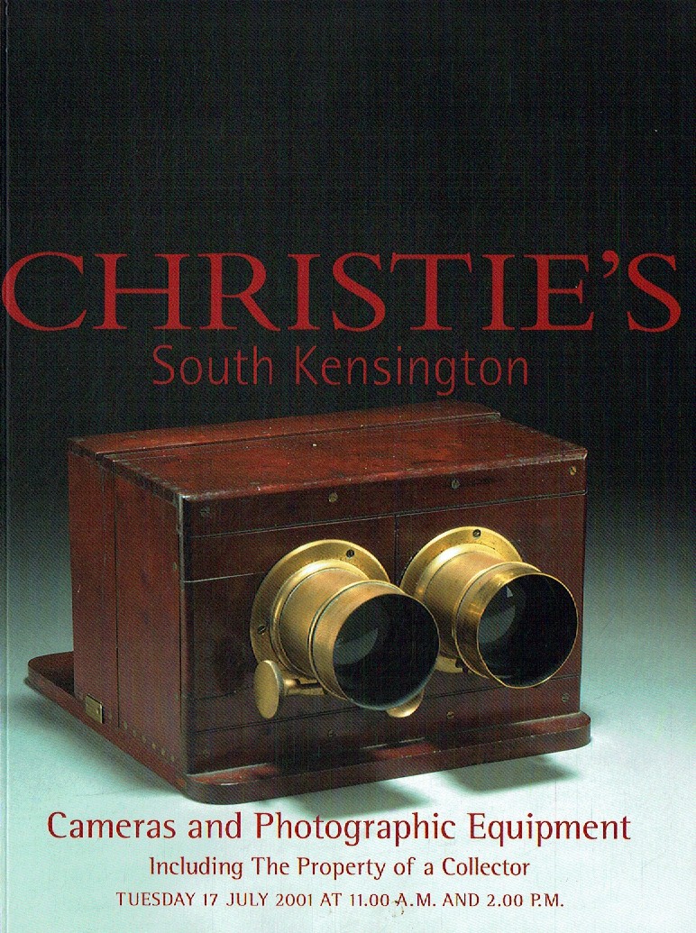 Christies July 2001 Cameras & Photographic Equipment (Digital Only)