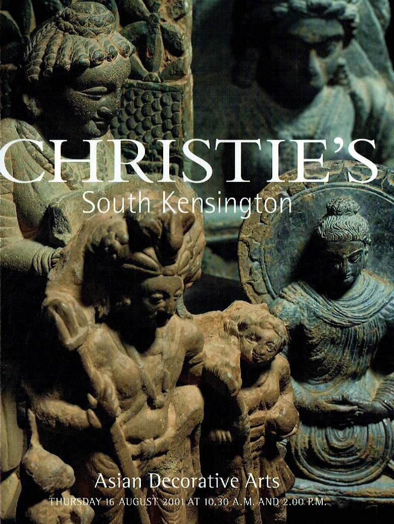 Christies August 2001 Asian Decorative Arts (Digital Only)