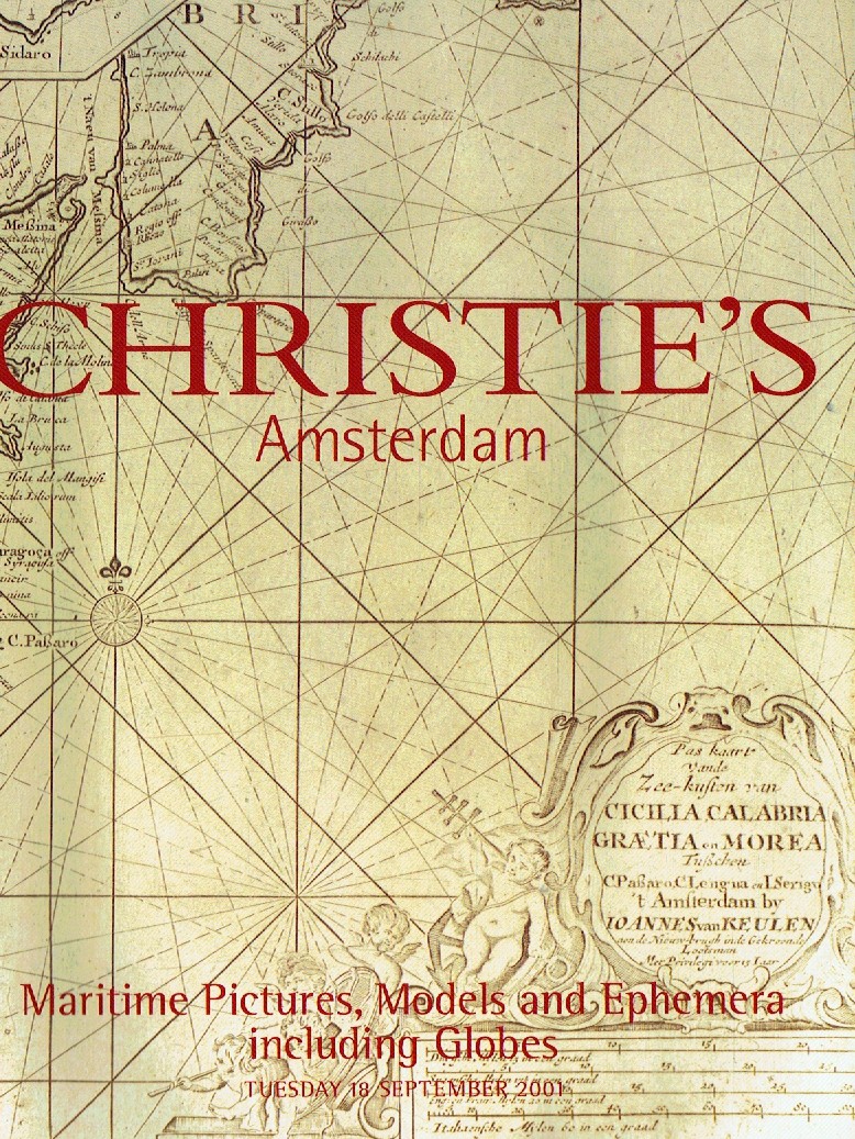 Christies September 2001 Maritime Pictures, Models and Ephemera (Digital Only)