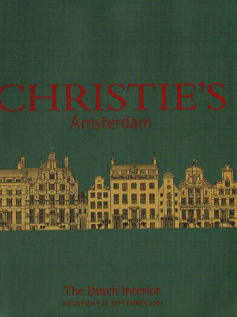 Christies September 2001 The Dutch Interior (Digital Only)