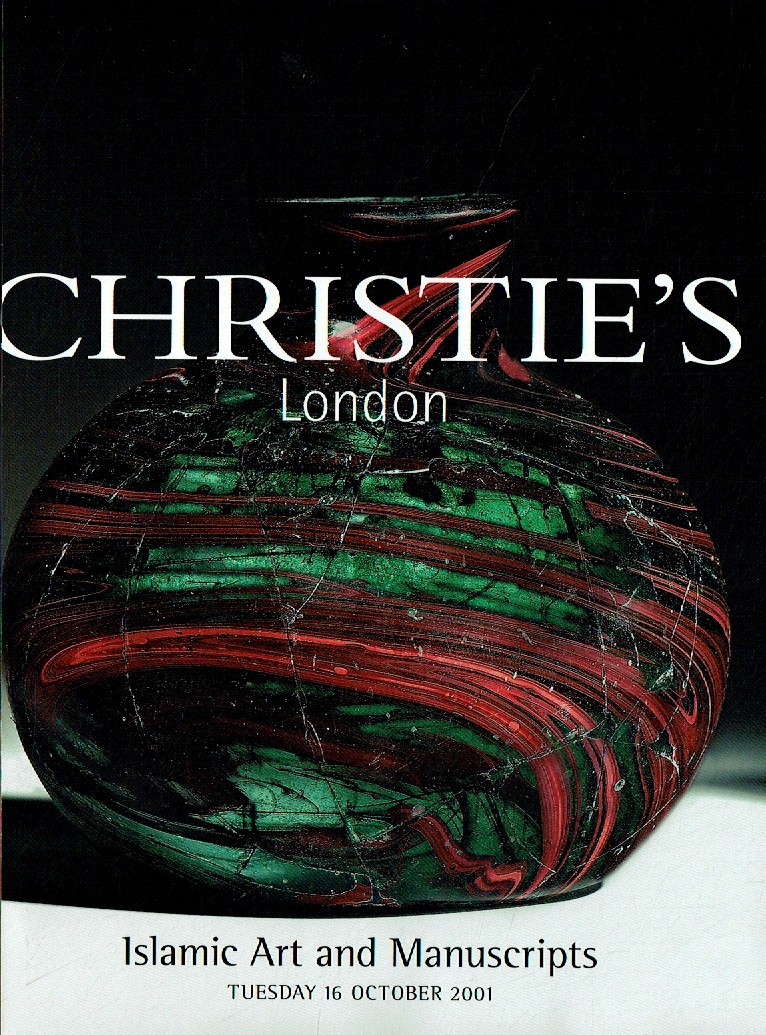 Christies October 2001 Islamic Art & Manuscripts (Digital Only)