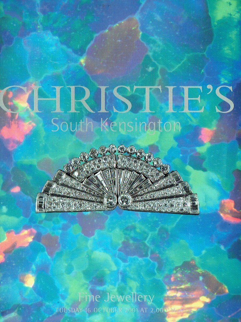 Christies October 2001 Fine Jewellery (Digital Only)