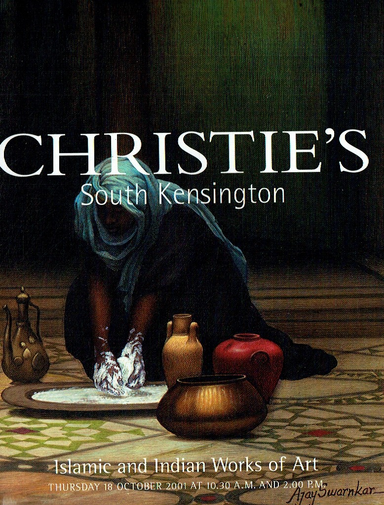Christies October 2001 Islamic & Indian Works of Art (Digital Only)