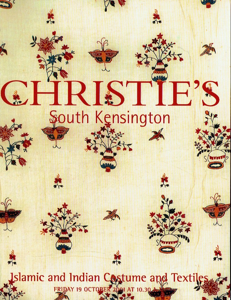 Christies October 2001 Islamic, Indian Costume and Textiles (Digitial Only)