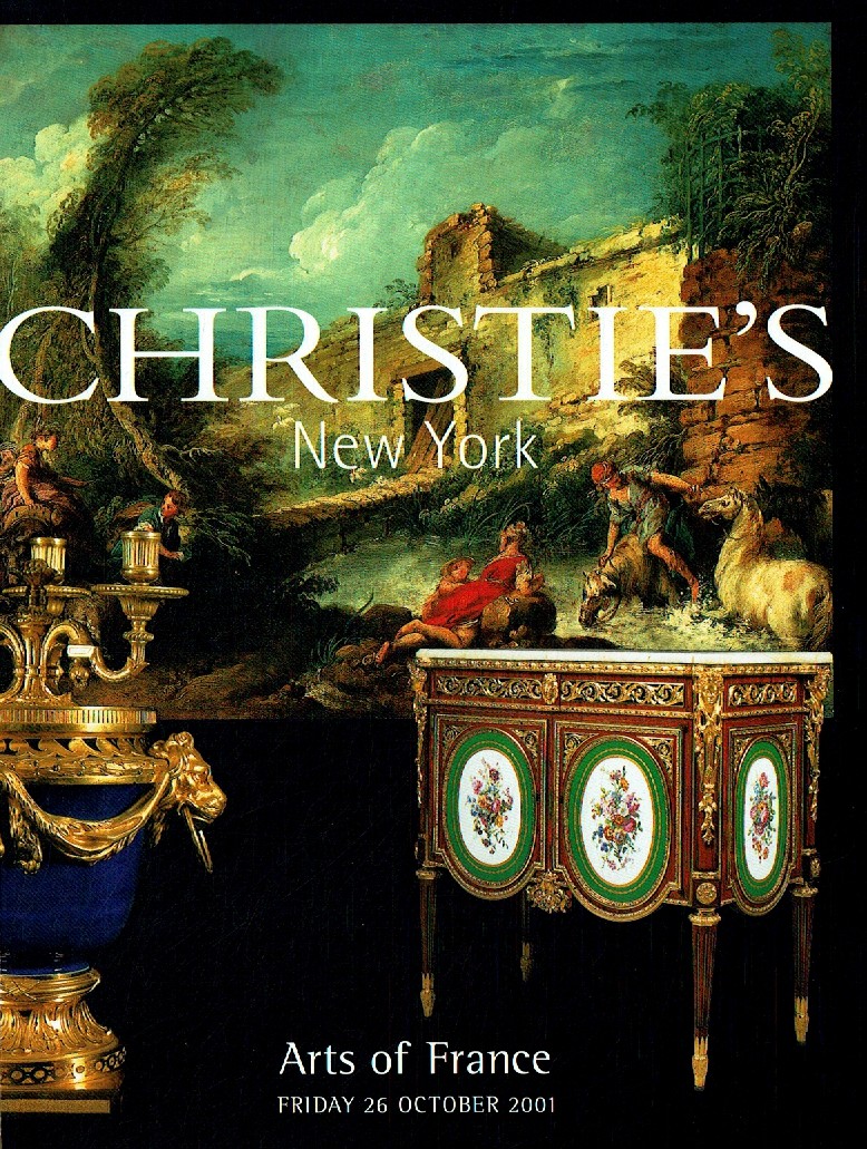 Christies October 2001 Arts of France (Digital Only)