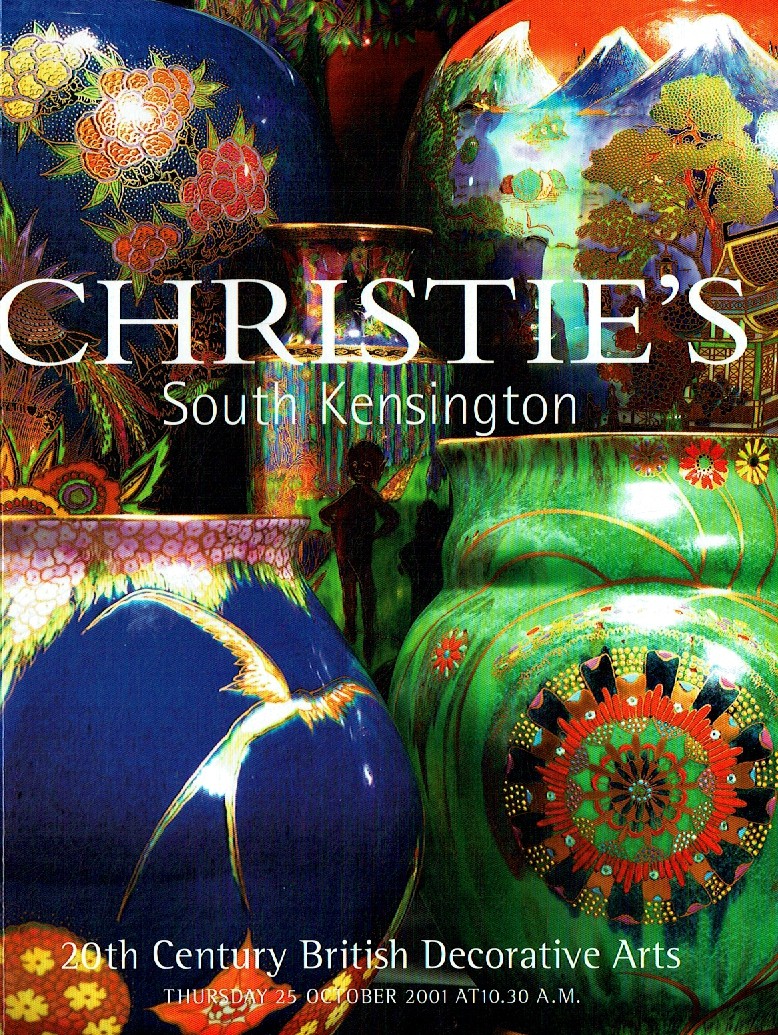 Christies October 2001 20th Century British Decorative Arts (Digitial Only)