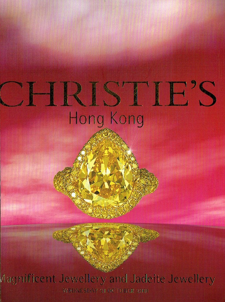 Christies October 2001 Magnificent Jewellery and Jadeite Jewelle (Digital Only)