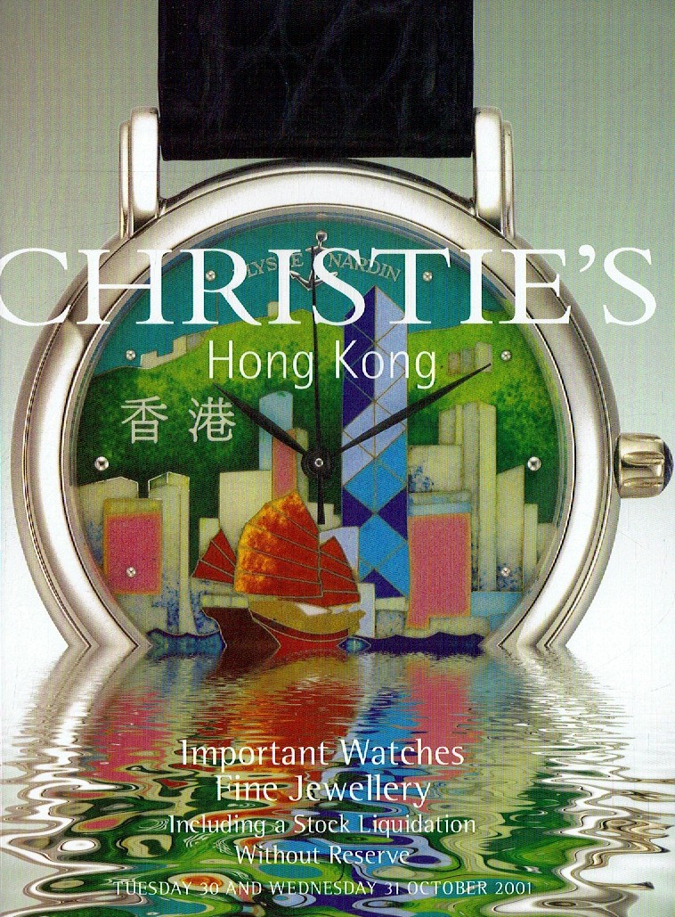 Christies October 2001 Important Watches Fine Jewllery In (Digital Only)