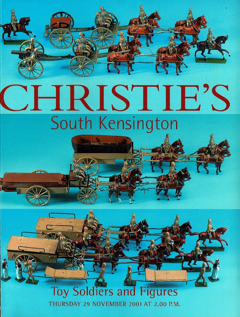 Christies November 2001 Toy Soldiers and Figures (Digital Only)