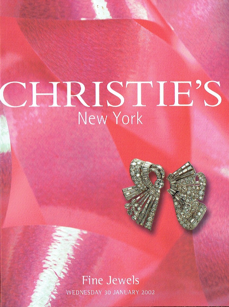 Christies January 2002 Fine Jewels (Digitial Only)