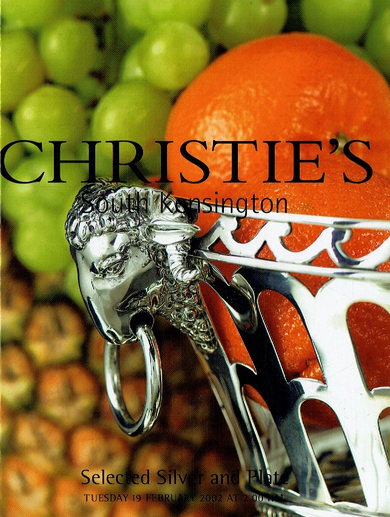 Christies February 2002 Selected Silver & Plate (Digital Only)