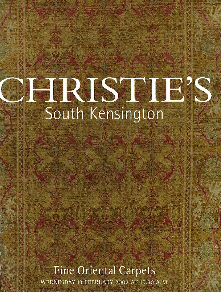 Christies February 2002 Fine Oriental Carpets (Digitial Only)
