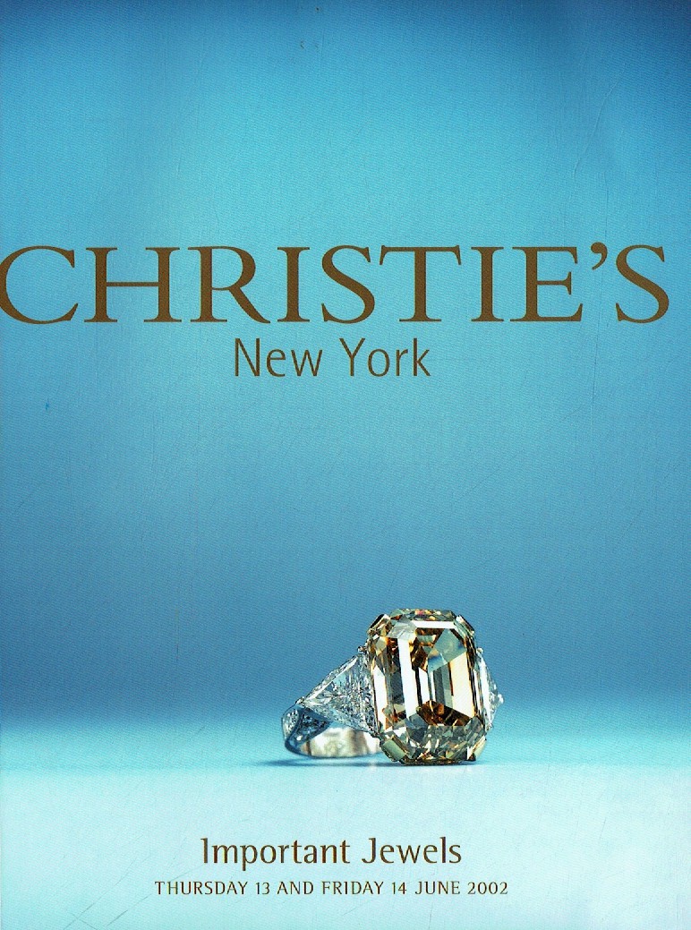 Christies June 2002 Important Jewels (Digital Only)
