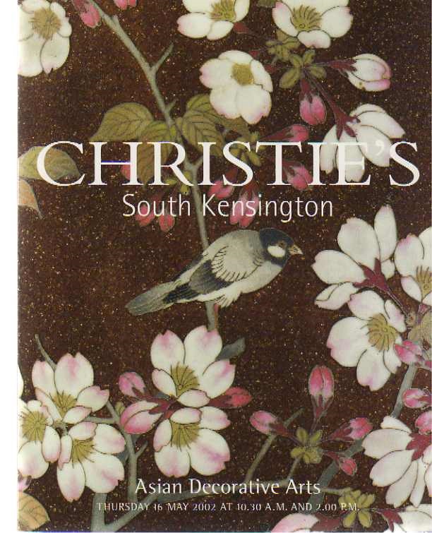 Christies May 2002 Asian Decorative Arts (Digital Only)