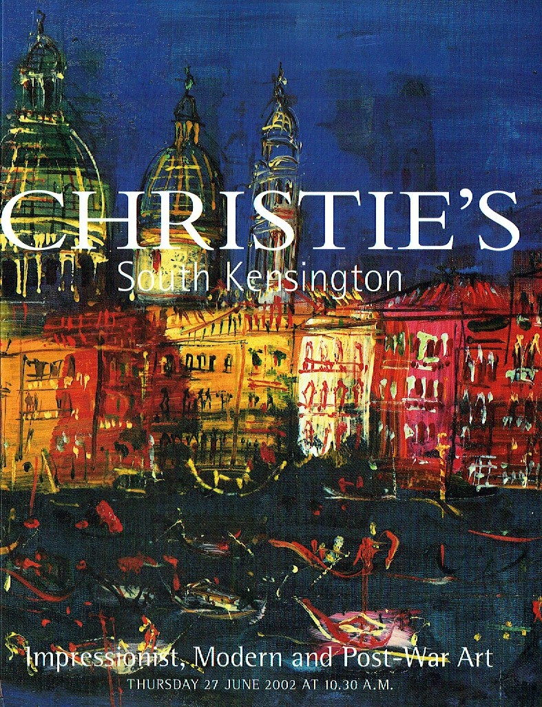 Christies June 2002 Impressionist, Modern and Post-War Art (Digital Only)