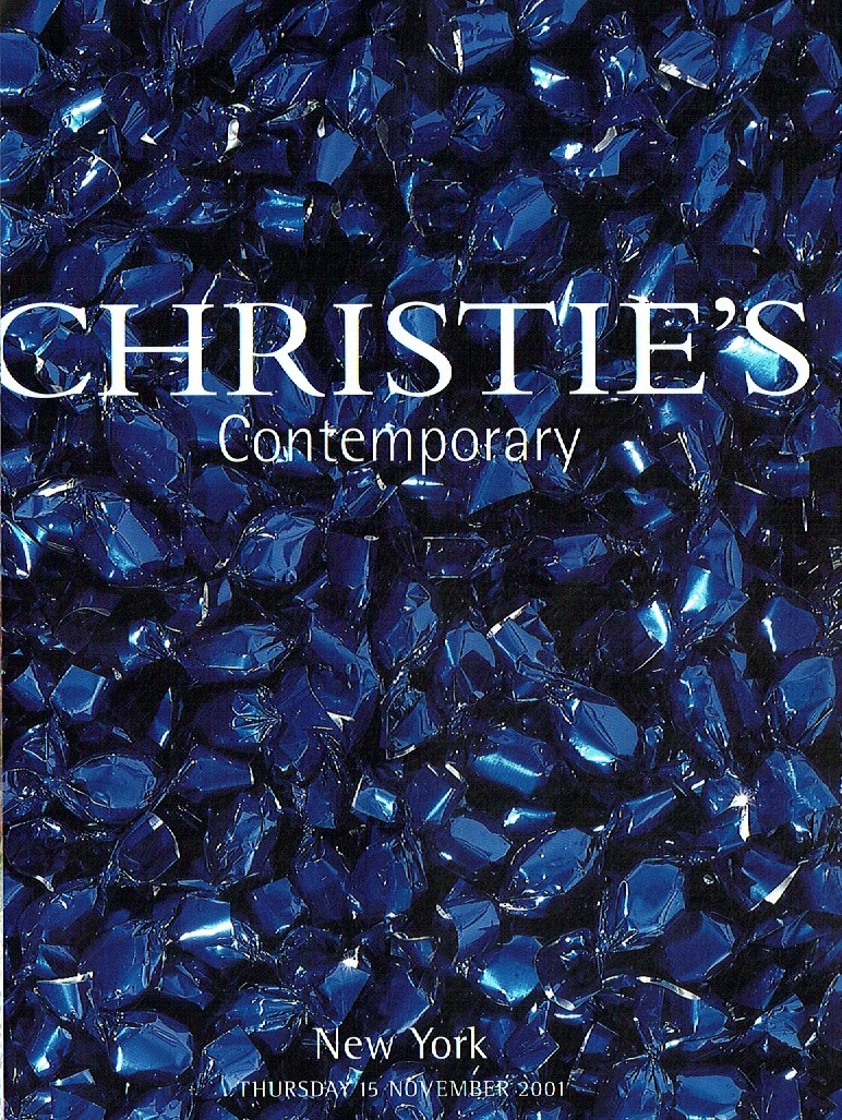 Christies November 2001 Contemporary Evening Sale (Digitial Only)