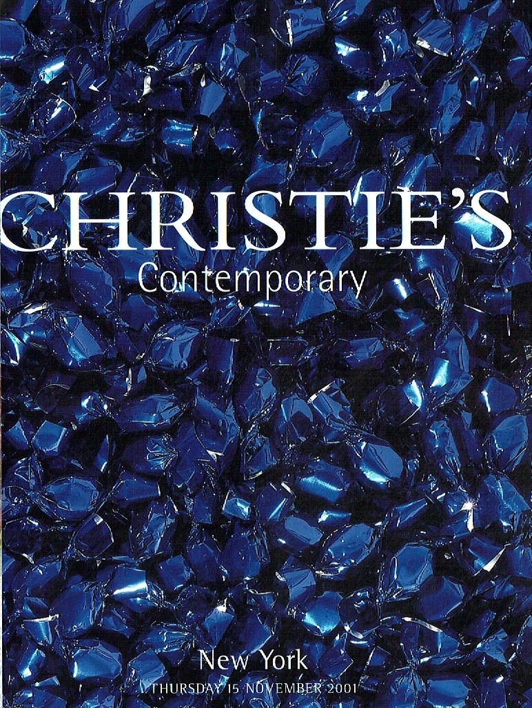 Christies November 2001 Contemporary Evening Sale (Digital Only)