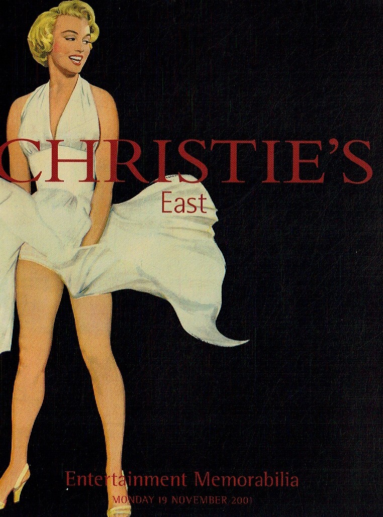 Christies November 2001 Entertainment Memorabilia (Digitial Only)