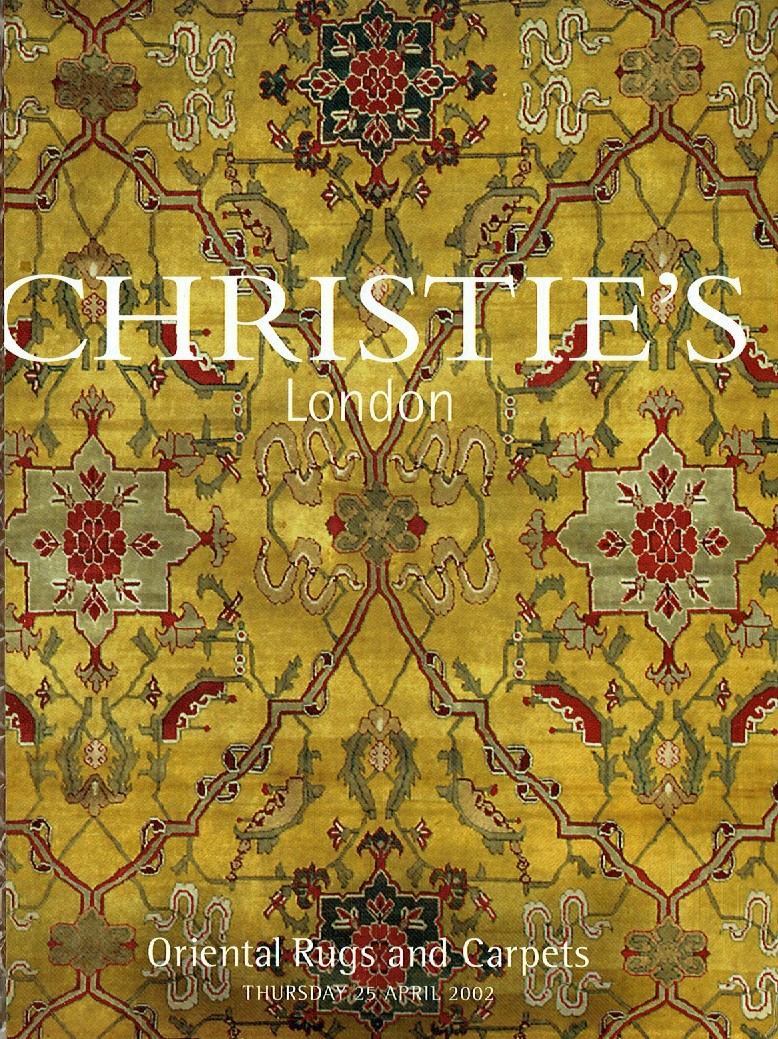 Christies April 2002 Oriental Rugs & Carpets (Digitial Only)