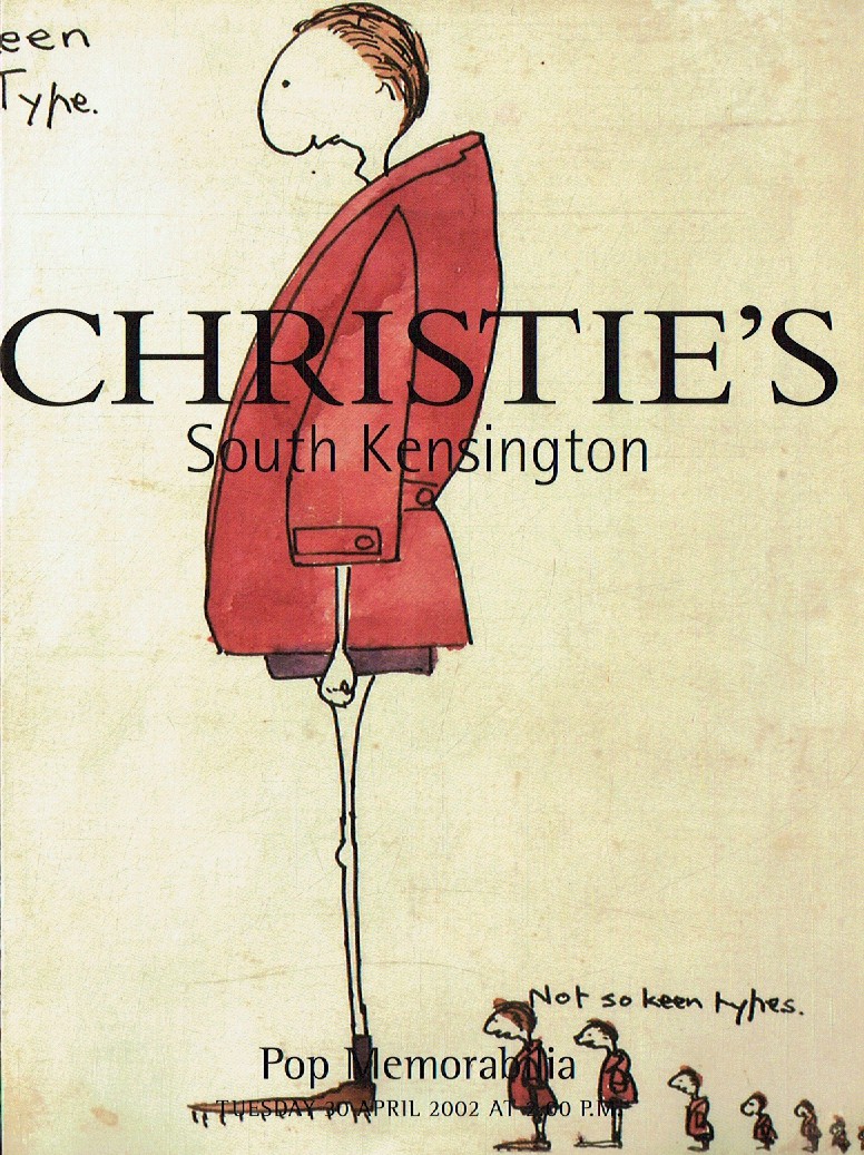 Christies April 2002 Pop Memorabilia (Digital Only)