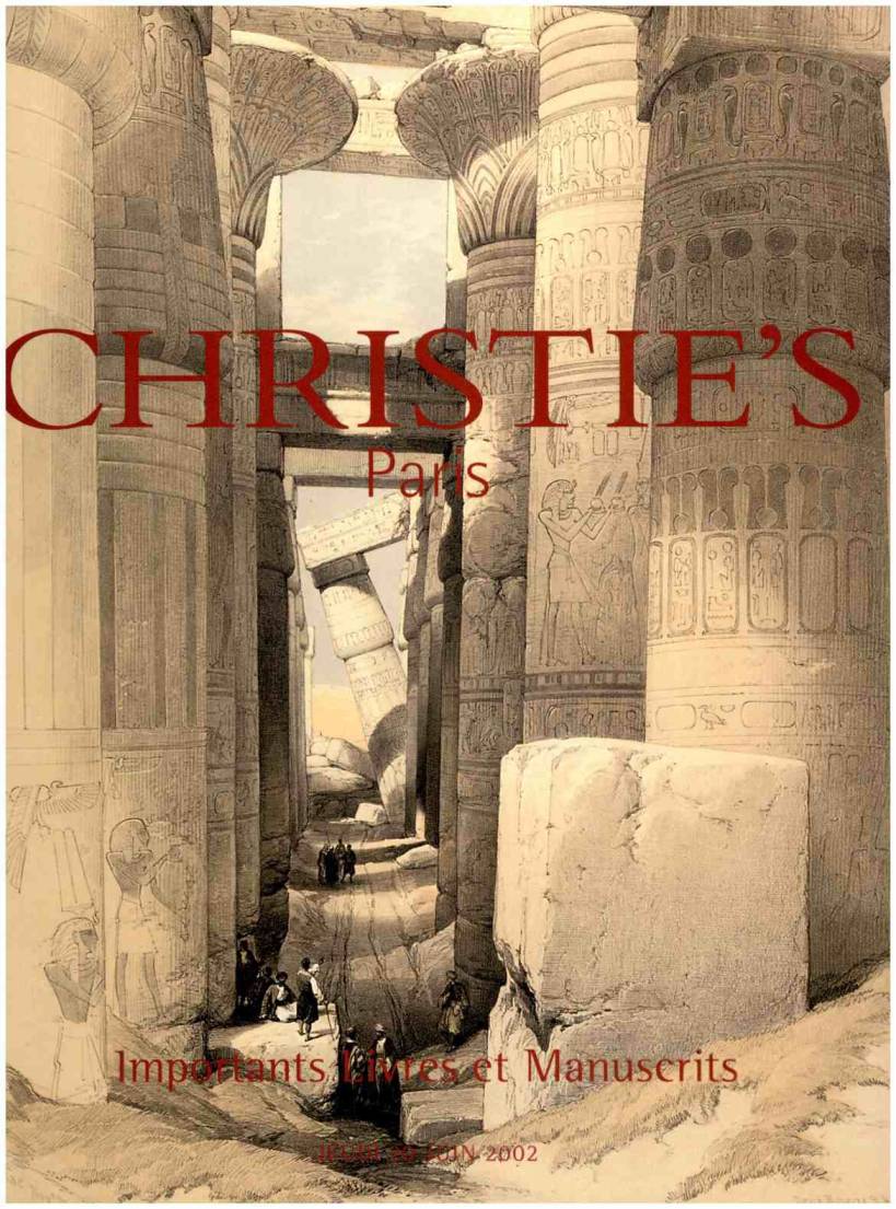 Christies June 2002 Important Books & Manuscripts (Digital Only)