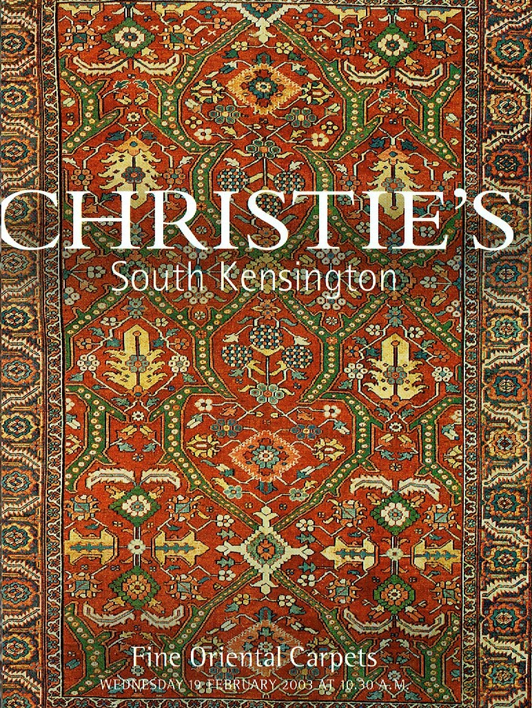 Christies February 2003 Fine Oriental Carpets (Digitial Only)