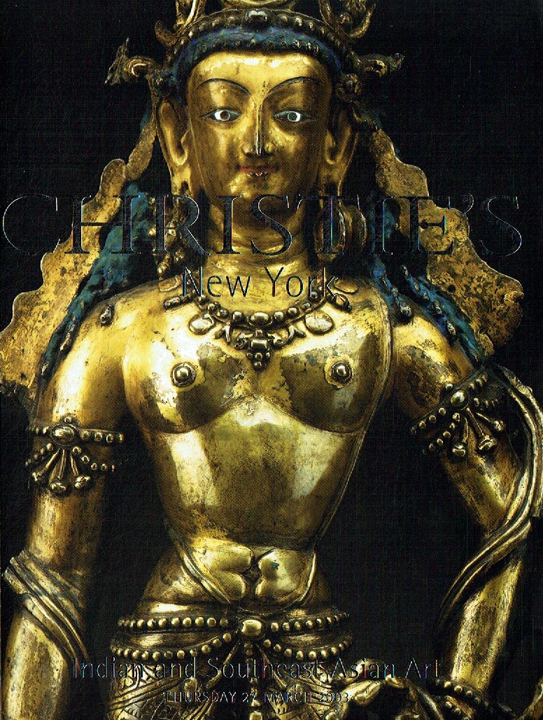 Christies March 2003 Indian and Southeast Asian Art (Digital Only)