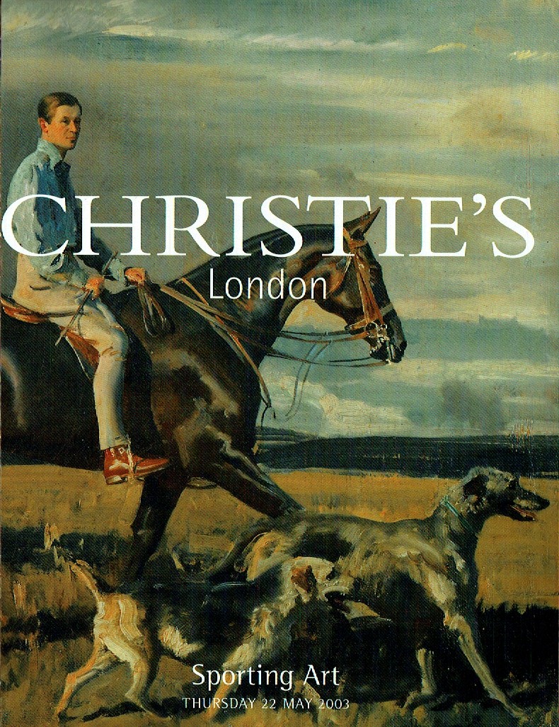 Christies May 2003 Sporting Art (Digital Only)