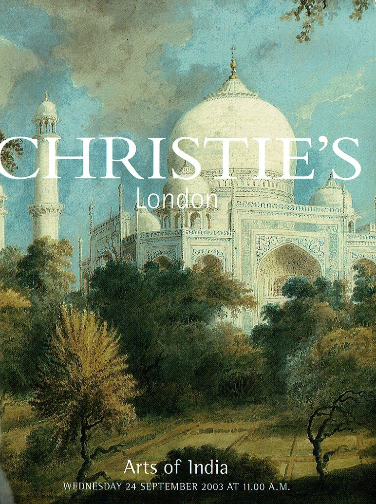 Christies September 2003 Arts of India (Digital Only)