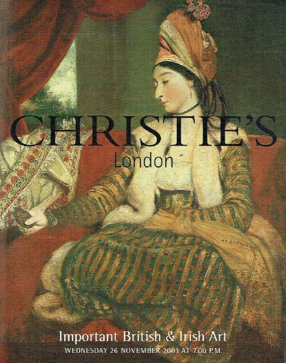Christies November 2003 Important British & Irish Art (Digital Only)