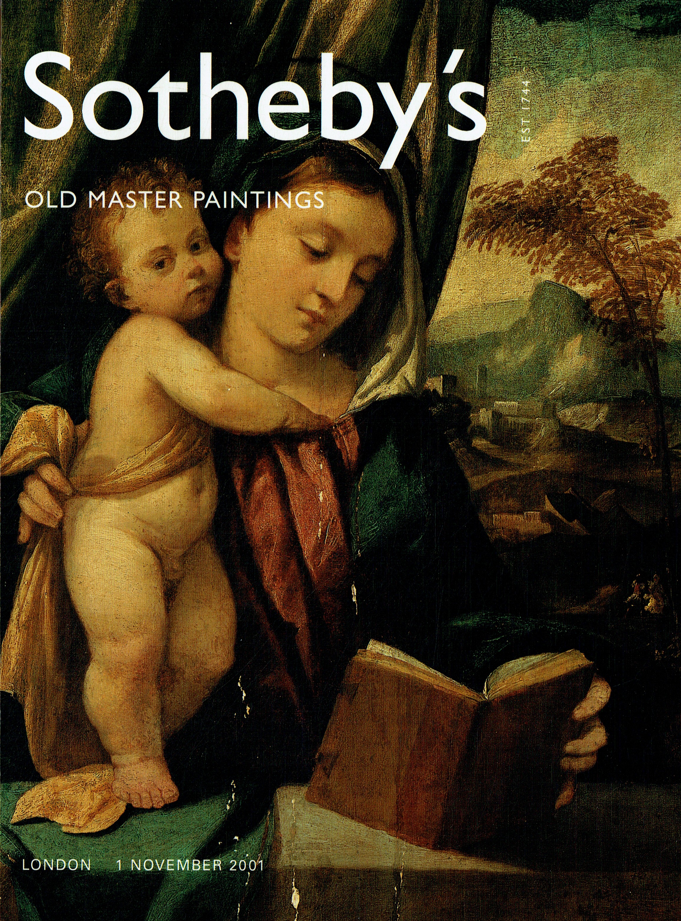 Sothebys November 2001 Old Master Paintings (Digital Only)