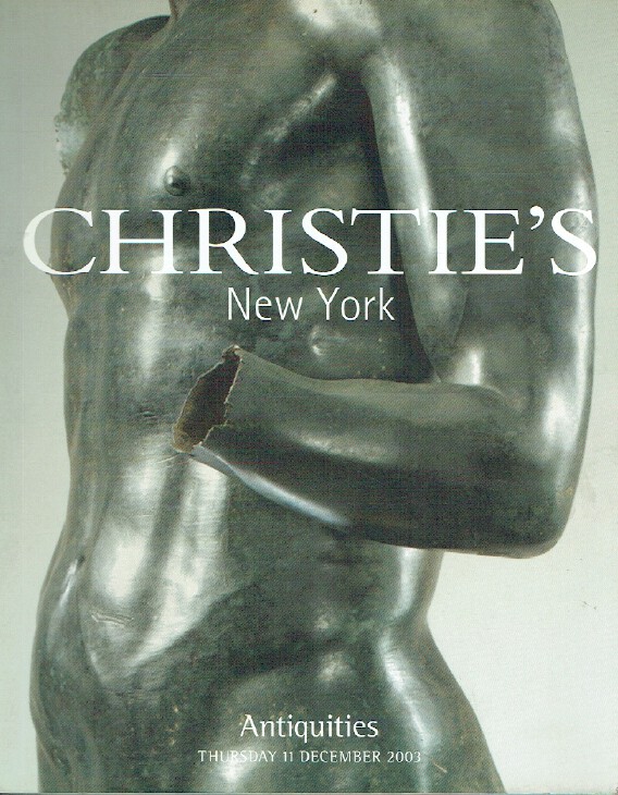Christies December 2003 Antiquities (Digital Only)