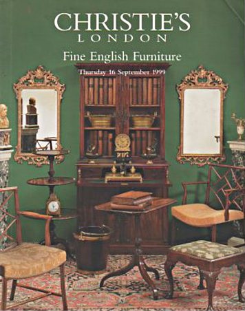 Christies September 1999 Fine English Furniture (Digital Only)