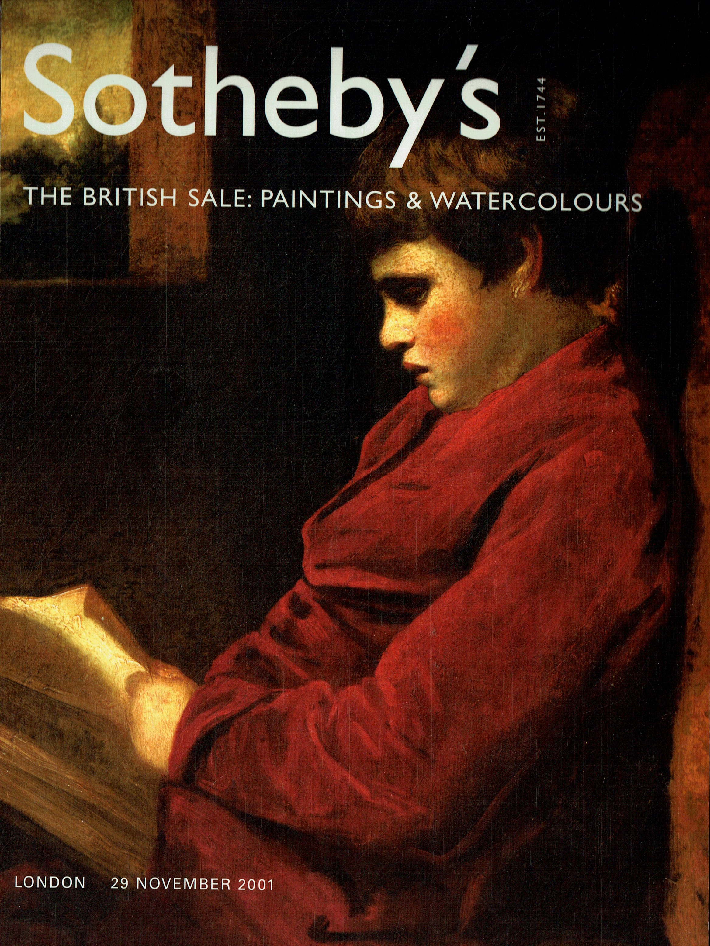 Sothebys November 2001 The British Sale: Paintings & Watercolours (Digital Only)