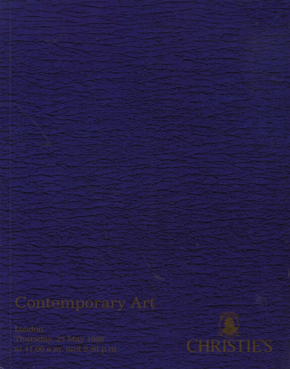 Christies May 1996 Contemporary Art (Digital Only)