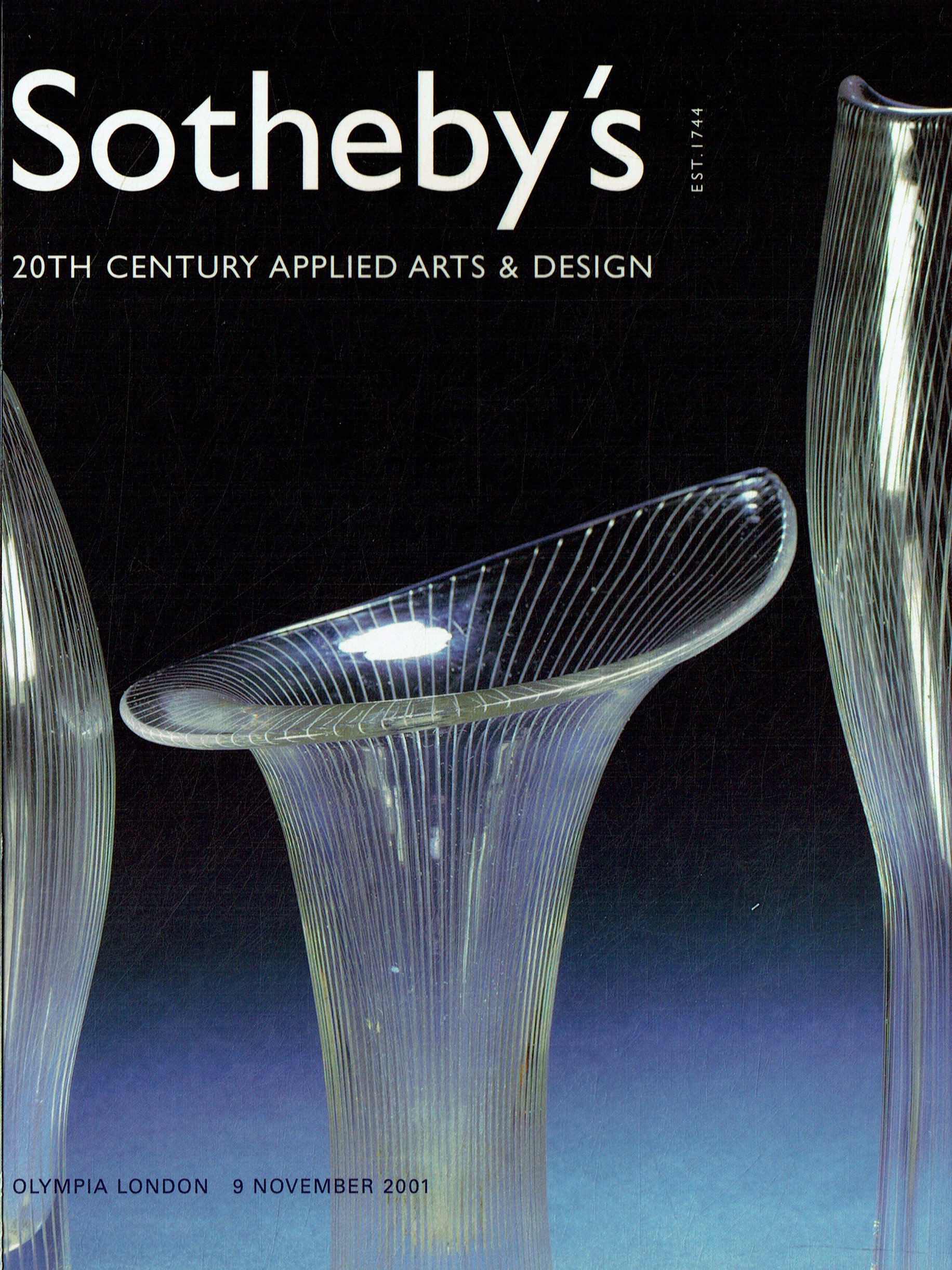 Sothebys November 2001 20th Century Applied Arts & Design, The Sa (Digital Only