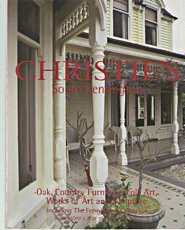 Christies July 2003 Oak, Country Furniture, Folk Art, Works of A (Digital Only)