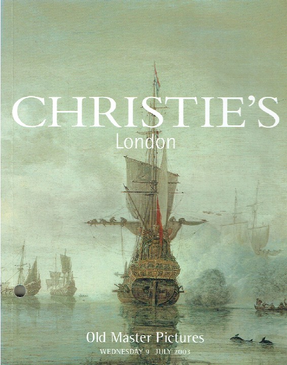 Christies July 2003 Old Master Pictures (Digital Only)