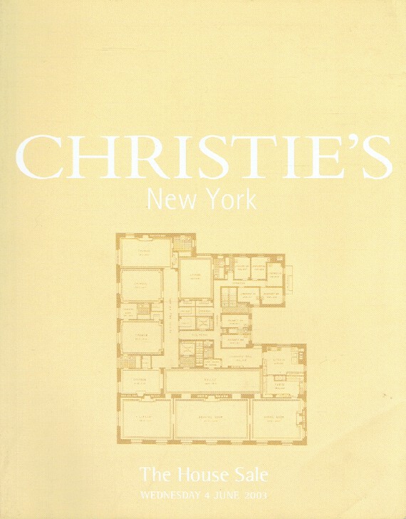 Christies June 2003 The House Sale (Digital Only)