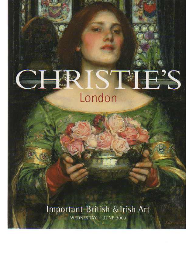 Christies June 2003 Important British & Irish Art (Digital Only)